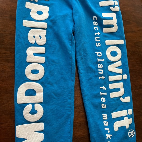Cactus Plant Flea Market McDonald’s Sweatpants (Men’s Medium) - Picture 4 of 4